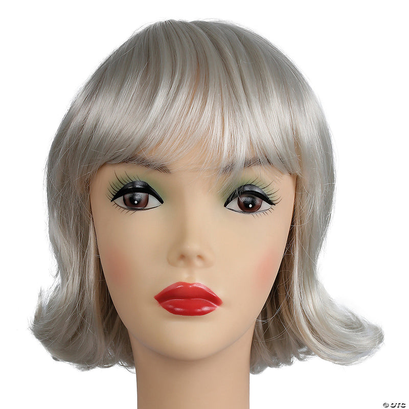 Women's 60s Short Lucy Flip Wig - CHAMPAGNE BLONDE - image 12
