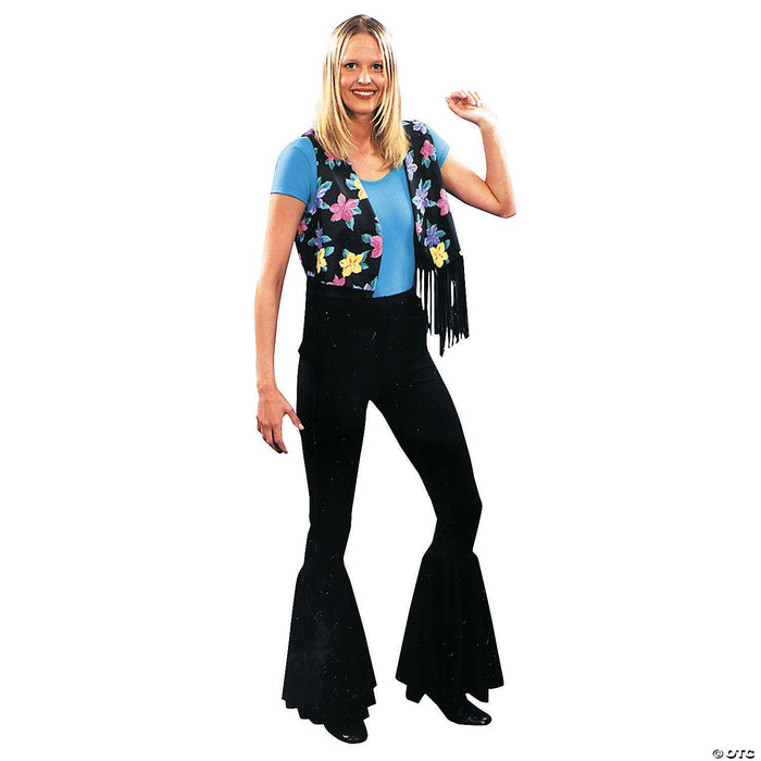 Women’s 70s Bell Bottom Pants Costume - Standard