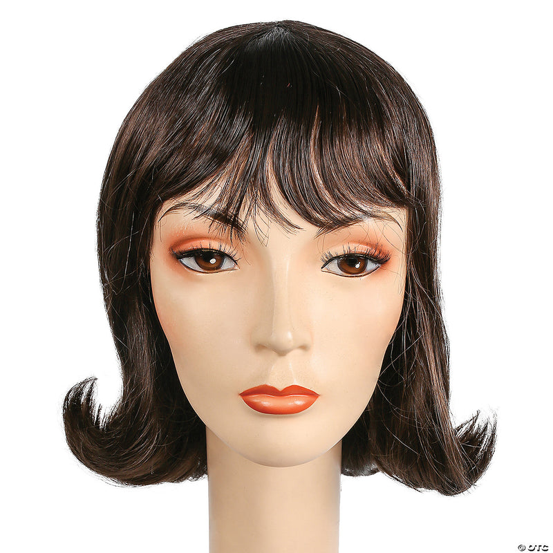 Women's Banged Prom Pageboy Wig - ASH - image 7
