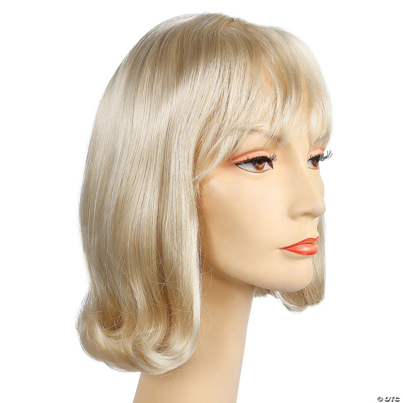 Women's Banged Prom Pageboy Wig - ASH - image 8