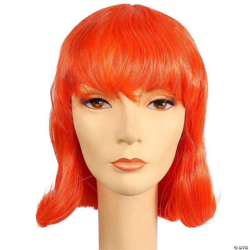 Women's Bargain 60s Flip Wig - RED-BRIGHT - image 7