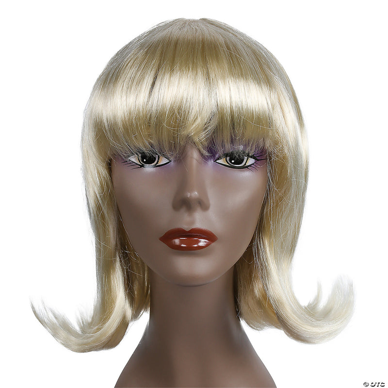 Women's Bargain 60s Flip Wig - RED-BRIGHT - image 8