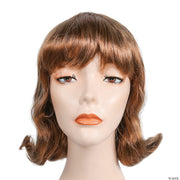 Women's Bargain 60s Flip Wig - RED-BRIGHT - image 10