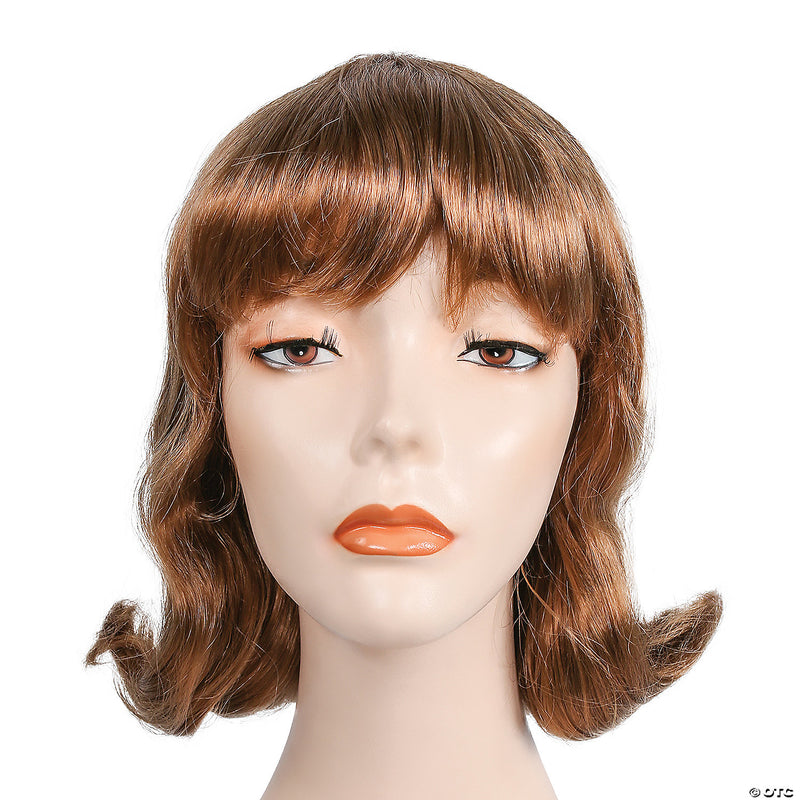 Women's Bargain 60s Flip Wig - RED-BRIGHT - image 10