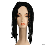 Affordable Spring Curl Wig - BLACK - image 1