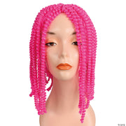 Affordable Spring Curl Wig - BLACK - image 4