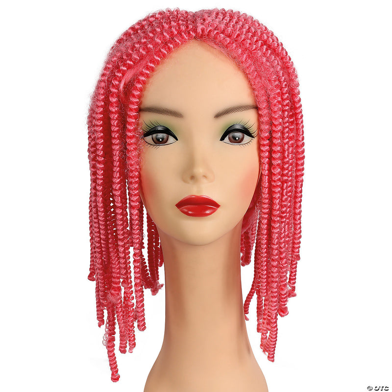 Affordable Spring Curl Wig - BLACK - image 5