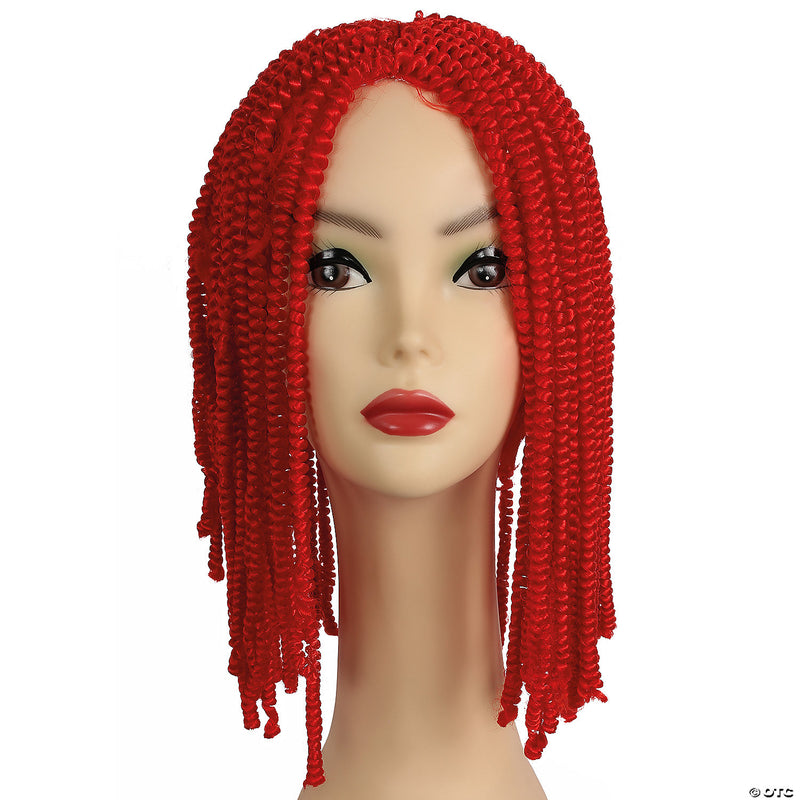 Affordable Spring Curl Wig - BLACK - image 6