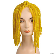 Affordable Spring Curl Wig - BLACK - image 7