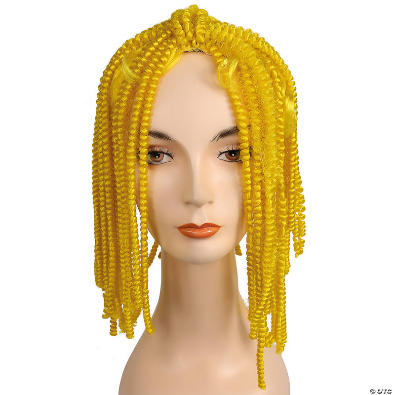 Affordable Spring Curl Wig - BLACK - image 7