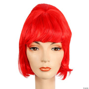 Women's Beehive Spitcurl Wig - BURGUNDY - image 3