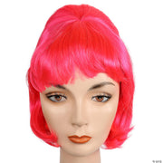 Women's Beehive Spitcurl Wig - BURGUNDY - image 7