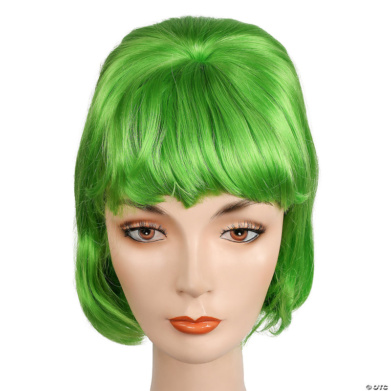 Women's Beehive Spitcurl Wig - BURGUNDY - image 11