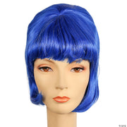 Women's Beehive Spitcurl Wig - BURGUNDY - image 13