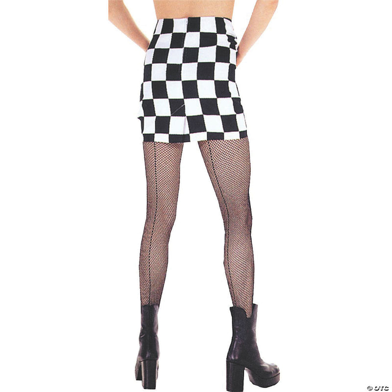 Women's Black Fishnet Pantyhose With | Costume-Shop.com - ONE SIZE - image 1