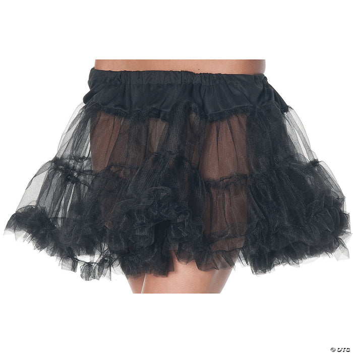 Women's Black Petticoat Tutu