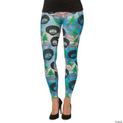 Women's Bob Ross Leggings | Costume-Shop.com - LRG/XL - image 1