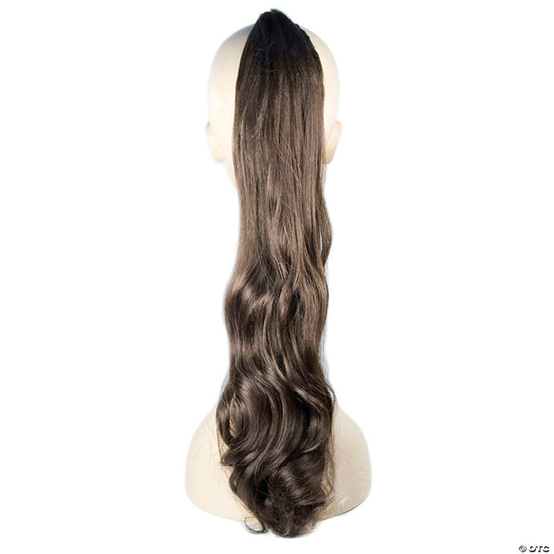 26-Inch Straight Ponytail Wig - ASH - image 2