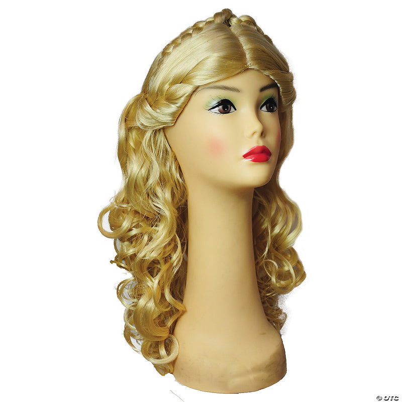 Braided Crown Curly Cindy Wig - GOLDEN OAK - image 1