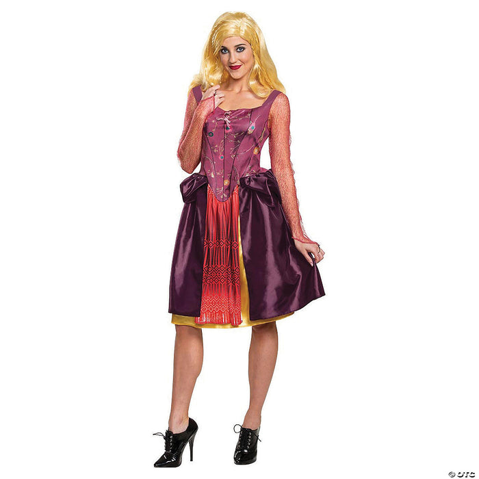 Women's Classic Disney's Hocus Pocus Sarah Sanderson Costume – Medium