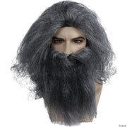 Shoulder-Length Clown Wig - BLACK - image 2