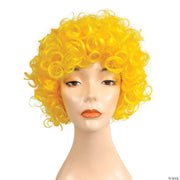 Women's Curly Clown Wig - GOLD - image 6