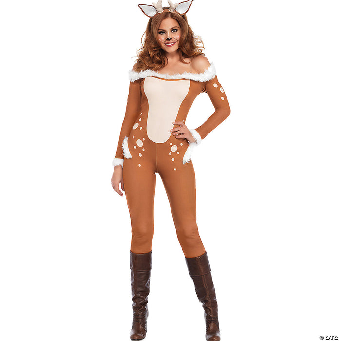 Enchanted Forest Darling Deer Costume - Grace the Party with Elegance! 🦌✨