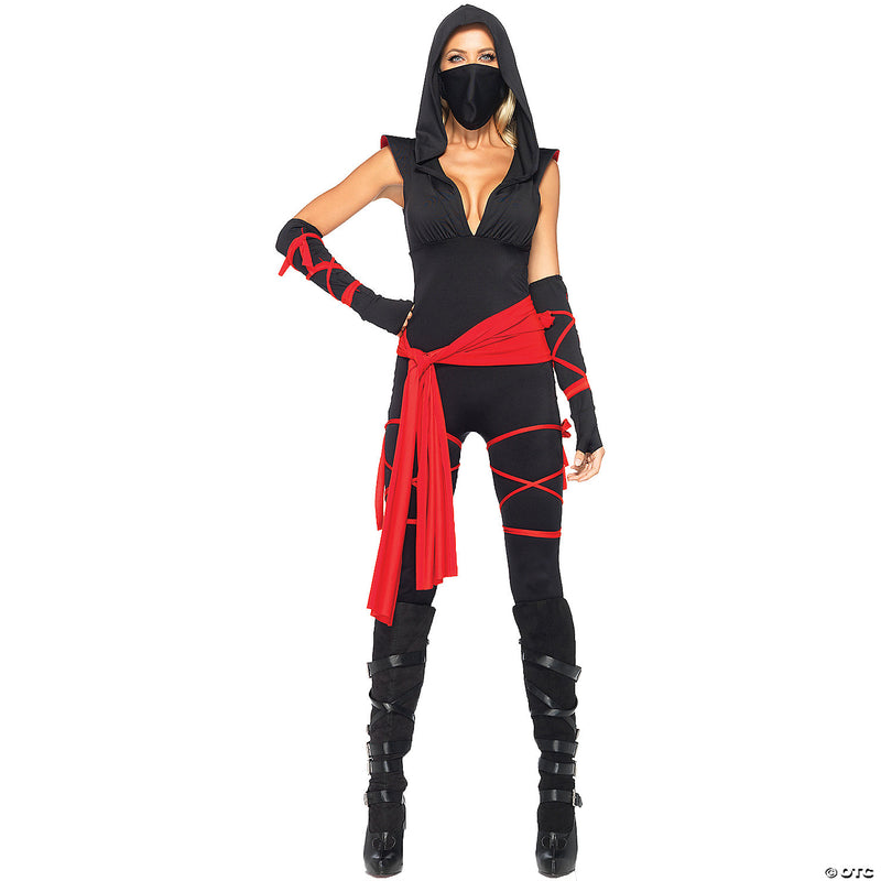 Women's Deadly Ninja Costume - SMALL - image 1
