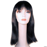 Versatile Long Cleo Wig - BLACK - image 1