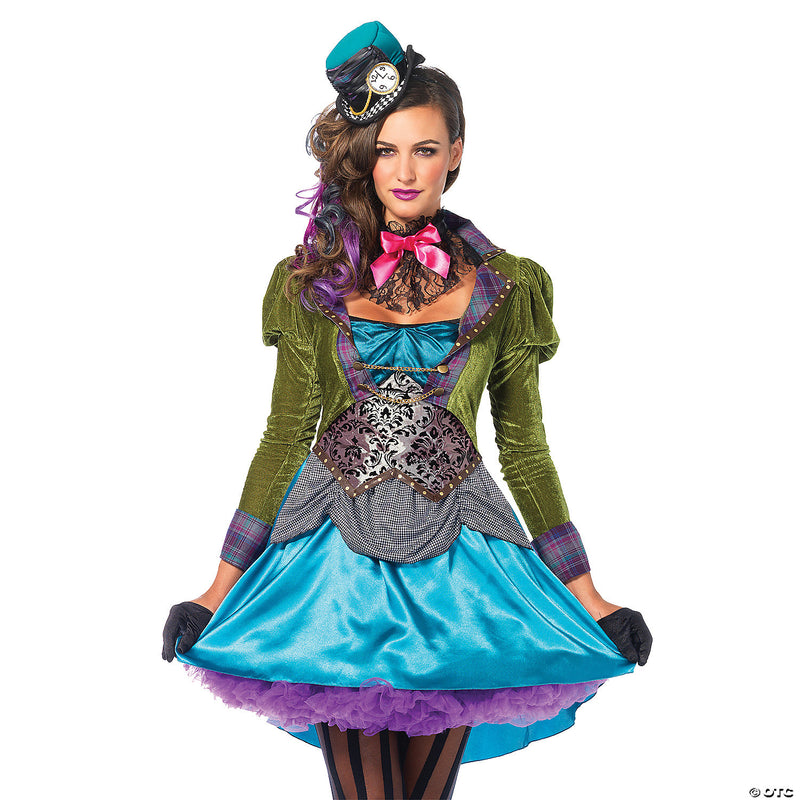 Women's Deluxe Mad Hatter Costume - ADULT SMALL - image 1