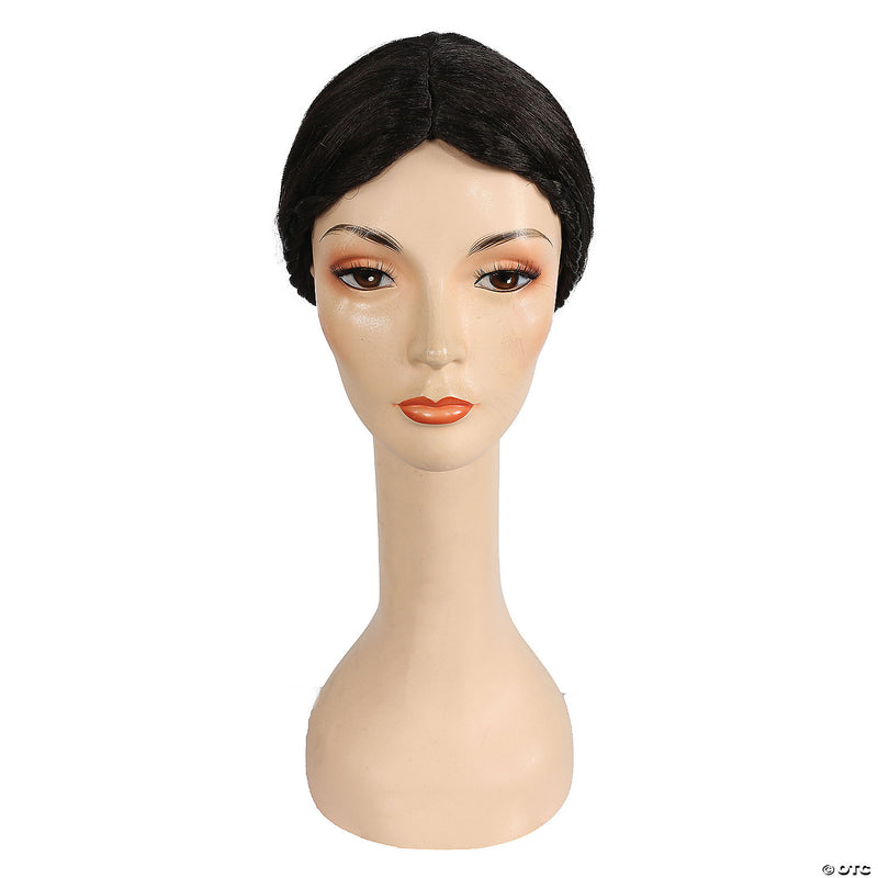 Women's Elegant Bun Wig - BLACK - image 4