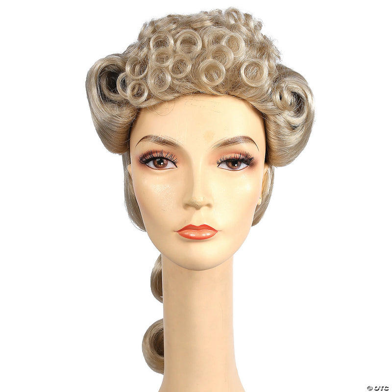 Classic 40’s Phone Operator Wig - BLACK - image 1