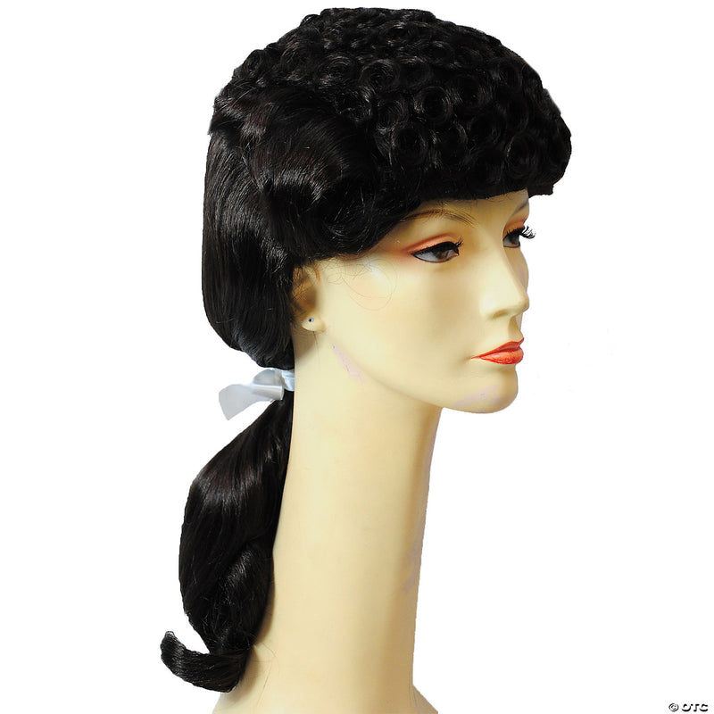 Classic 40’s Phone Operator Wig - BLACK - image 3