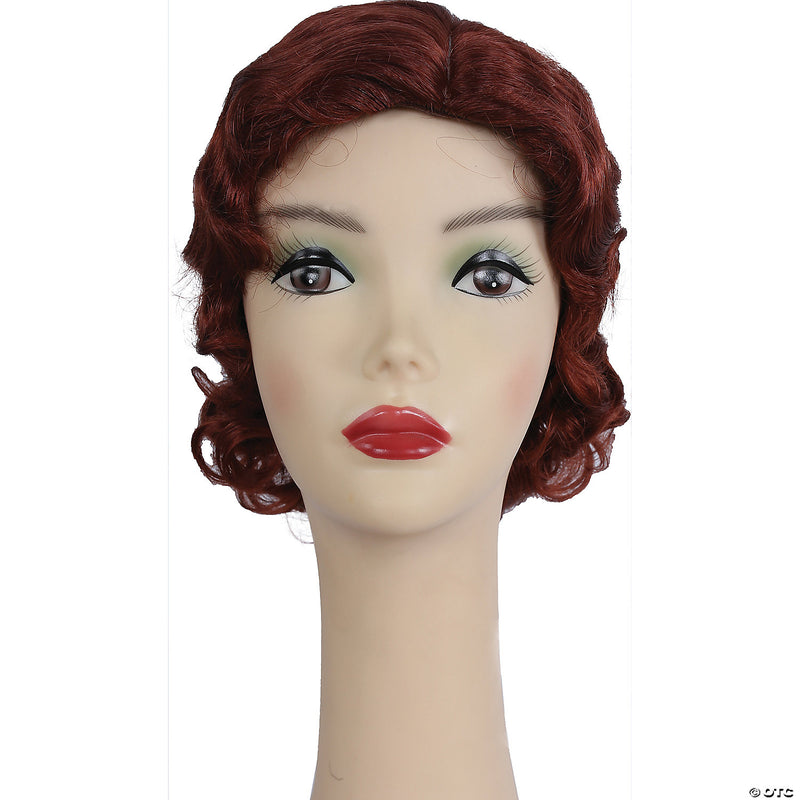 Women's Fingerwave Fluff Wig - AUBURN - image 1