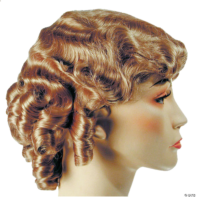 Women's Fingerwave Fluff Wig - AUBURN - image 7