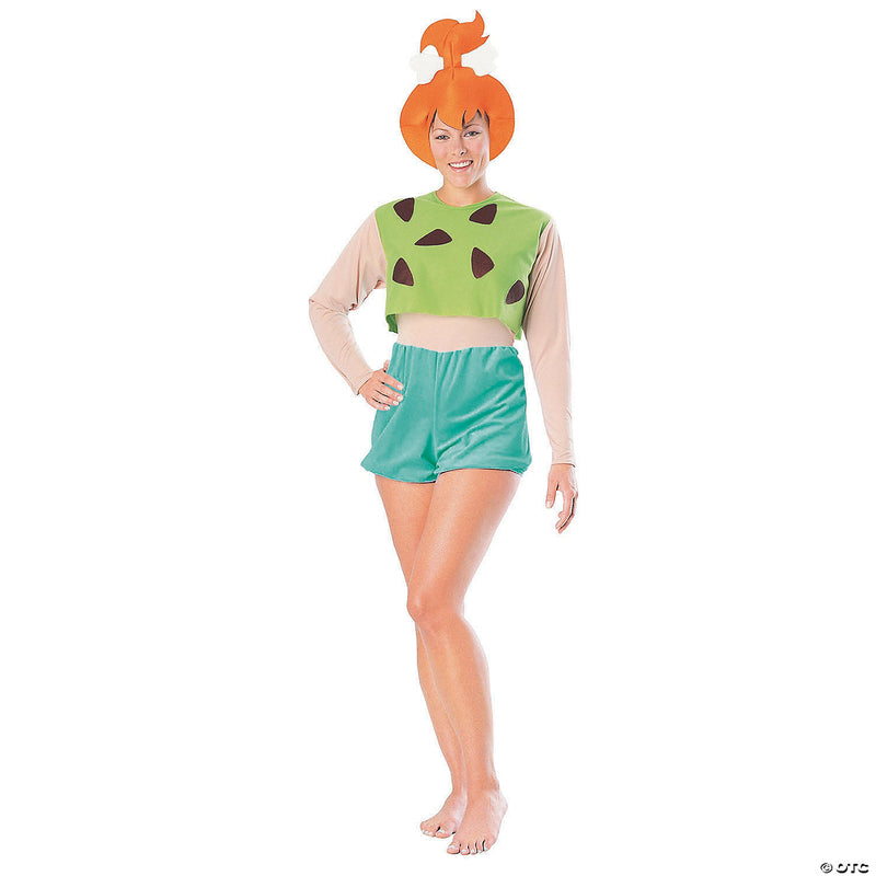 Women's Flintstones Pebbles Animated Costume - Standard - ONE SIZE - image 1