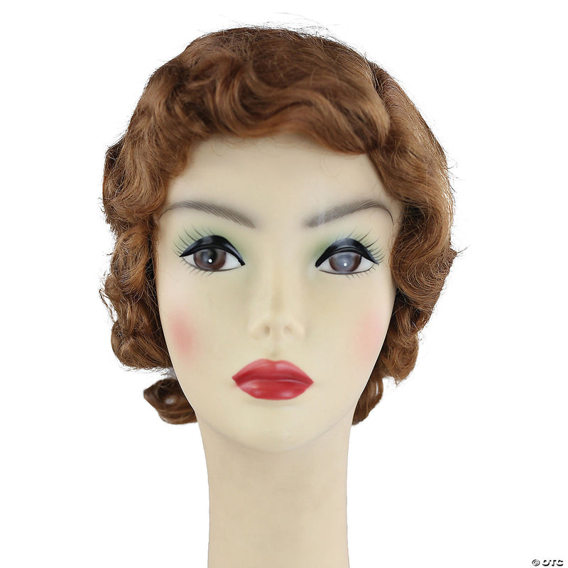 Women's Gatsby Marcel Wig - BLACK - image 4
