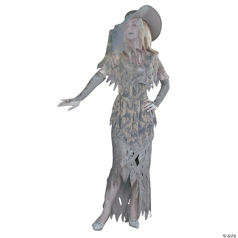 Women’s Ghostly Gal Costume - Standard - ONE SIZE - image 1