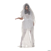 Women's Ghostly Glow Costume - LARGE - image 1