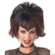 Gothic Flip Hairstyle Wig | Costume-shop.com - BROWN - image 1