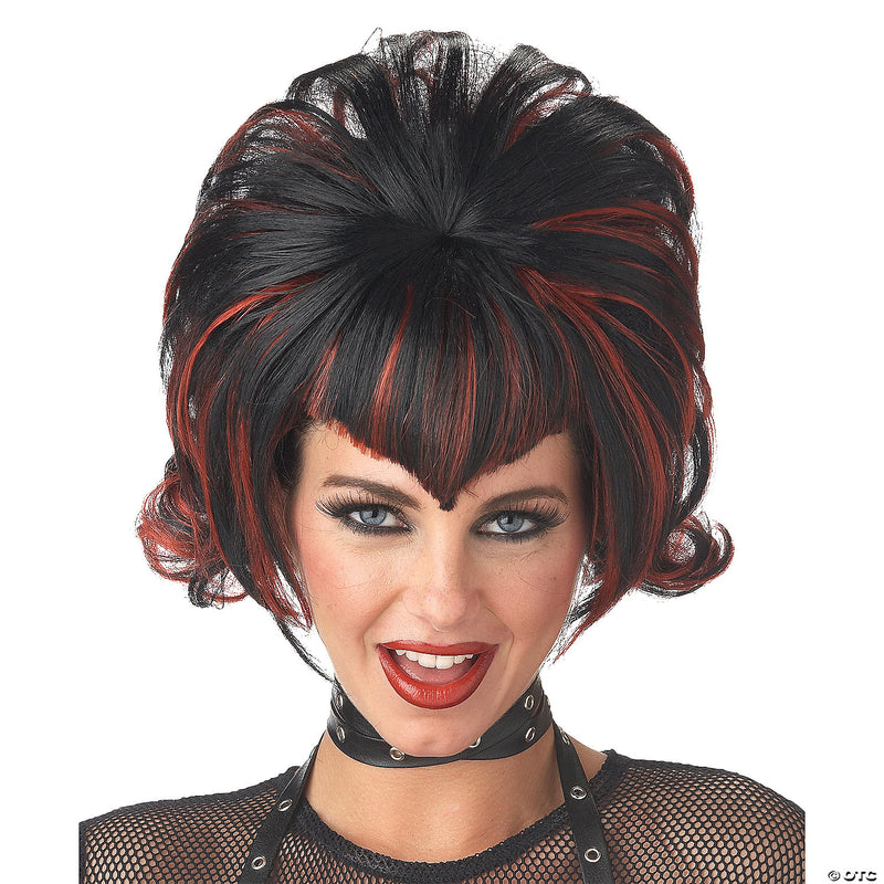 Gothic Flip Hairstyle Wig | Costume-shop.com - BROWN - image 1