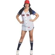 Women's Grand Slam Baseball Costume | Costume-Shop.com - LARGE - image 6