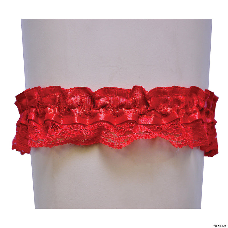 Women's Lace Garter | Costume-Shop.com - BLACK - image 2