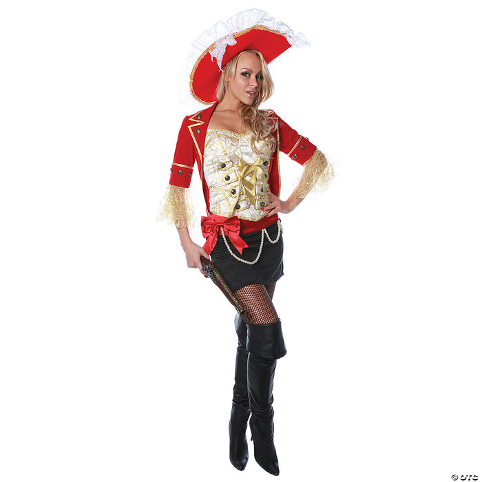 Women's Lace Pirate Costume