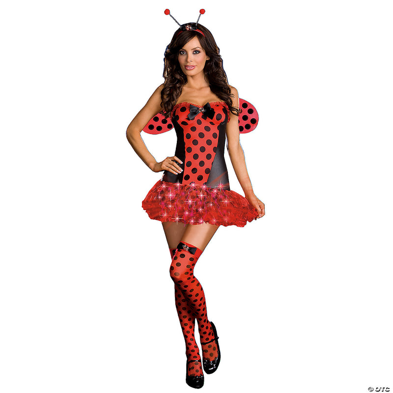 Women's Light Me Up Ladybug Costume The Costume Shop Women's Light Me Up Ladybug Costume The Costume Shop