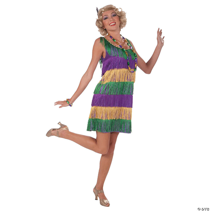 Mardi Gras Flapper - Jazz Age Jubilee! 🎉🎷 - ONE SIZE - image 1
