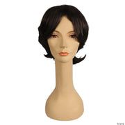 Martha S Center Part Wig - BLACK - image 1