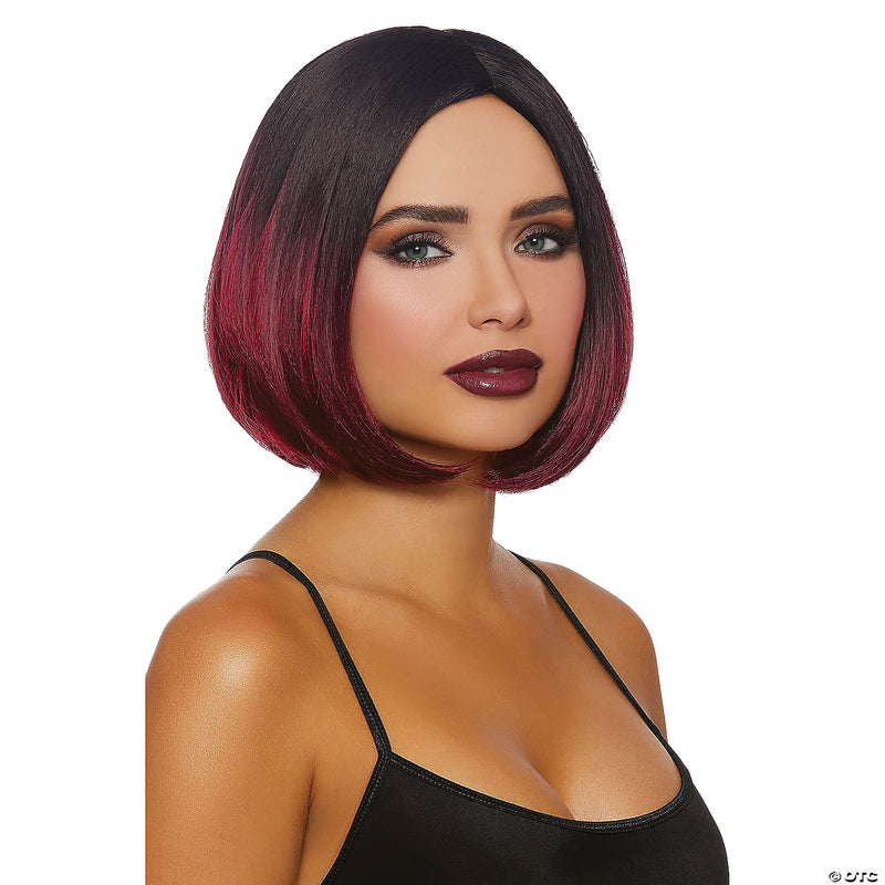 Flattering Ombre Bob Wig - AUBURN - image 2