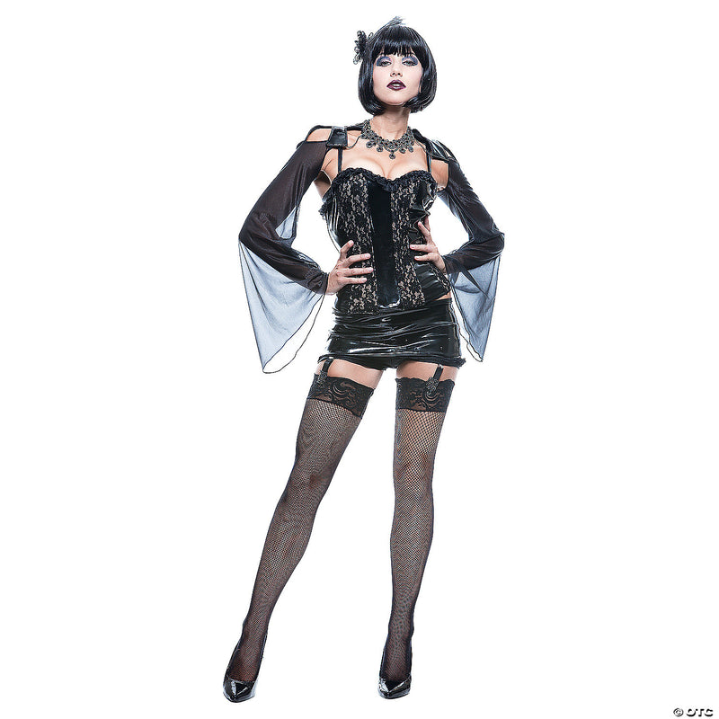 Women's Midnite Mistress Costume - LARGE - image 1