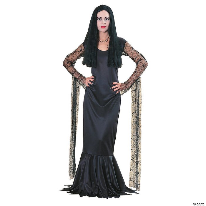 Women's Morticia Addams Family Costume - Large